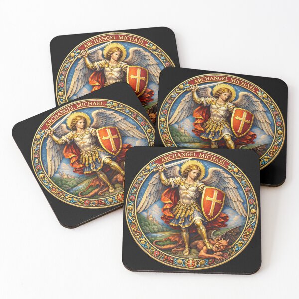 Item preview, Archangel Michael  Defender of Heaven designed and sold by historyandmore.