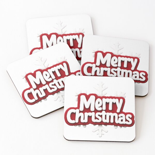 Item preview, Merry Christmas Snowflake Typography designed and sold by DesignArtist.ia.