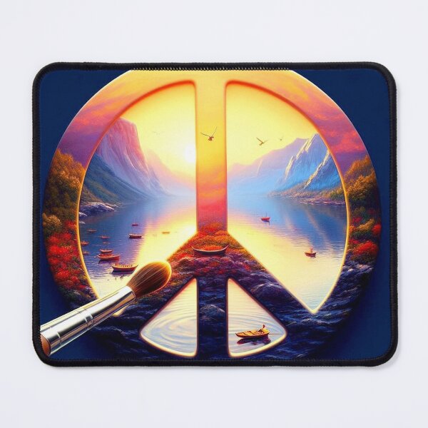 Item preview, Peace – A World Shaped by Harmony designed and sold by Okmanoo.
