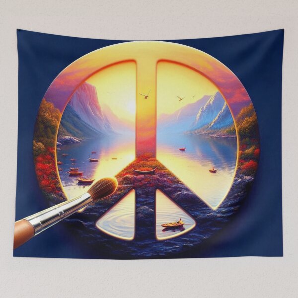 Item preview, Peace – A World Shaped by Harmony designed and sold by Okmanoo.
