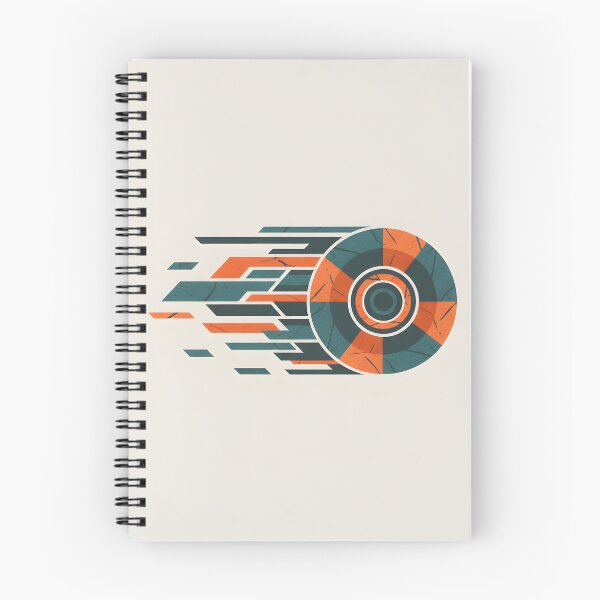 Item preview, Geometric circular emblem with dynamic motion streaks designed and sold by homydesign.