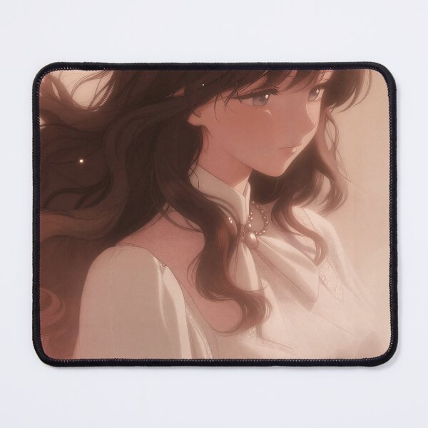 Item preview, Dreamy Vintage Anime Girl Portrait designed and sold by Atthapolaudom.