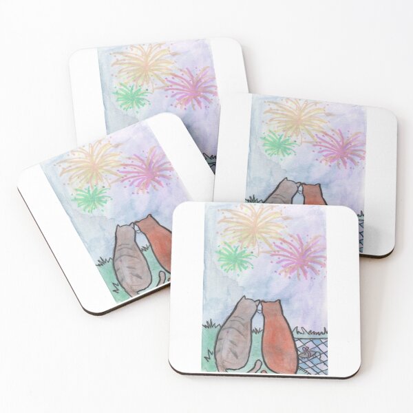 Item preview, Cat Pick-nick Date Greeting Card designed and sold by idledaze.