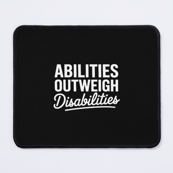 Item preview, Abilities Outweigh Disabilities - Best Idea for Sped designed and sold by PowAcademy.