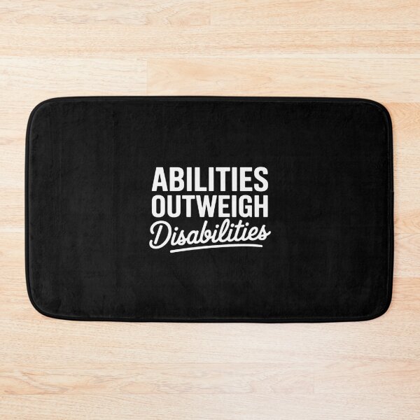 Item preview, Abilities Outweigh Disabilities - Best Idea for Sped  designed and sold by PowAcademy.