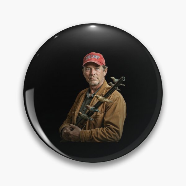 Item preview, Duck Hunting Trump Camo Hello Hunting Season US Flag  designed and sold by MythWoot.