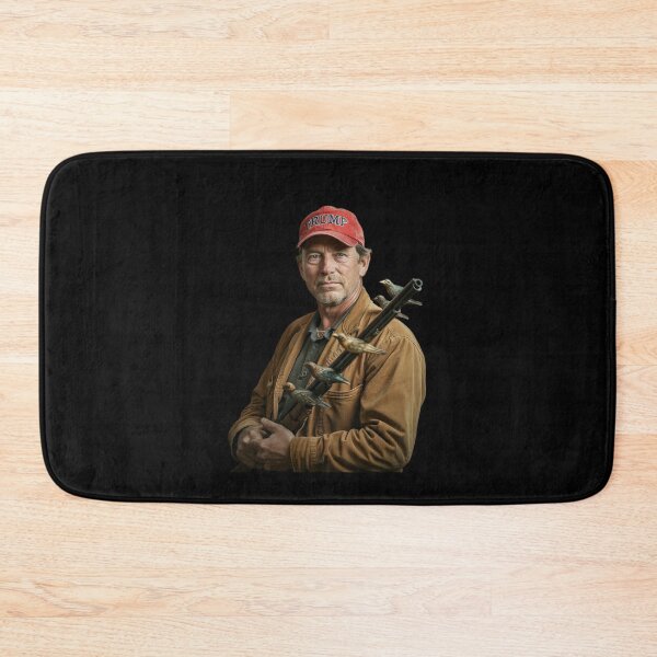 Item preview, Duck Hunting Trump Camo Hello Hunting Season US Flag  designed and sold by MythWoot.
