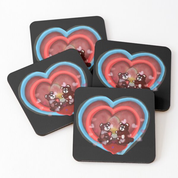 Item preview, Love Bears – Cute Valentine Heart designed and sold by DCSMKreativ.