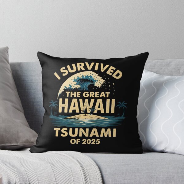 Item preview, Funny I Survived The Great Hawaii Tsunami of 2025   designed and sold by first-shirt ⭐ ⭐ ⭐ ⭐ ⭐.
