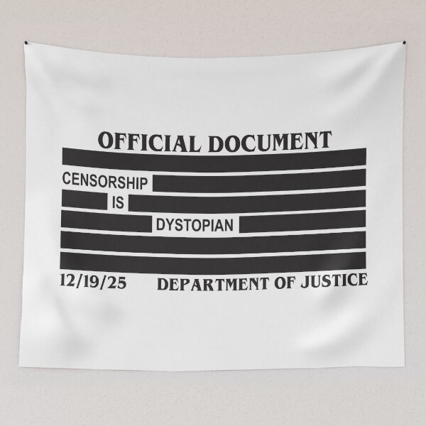 Item preview, Censorship is dystopian (anti Trump) designed and sold by remerasnerdas.