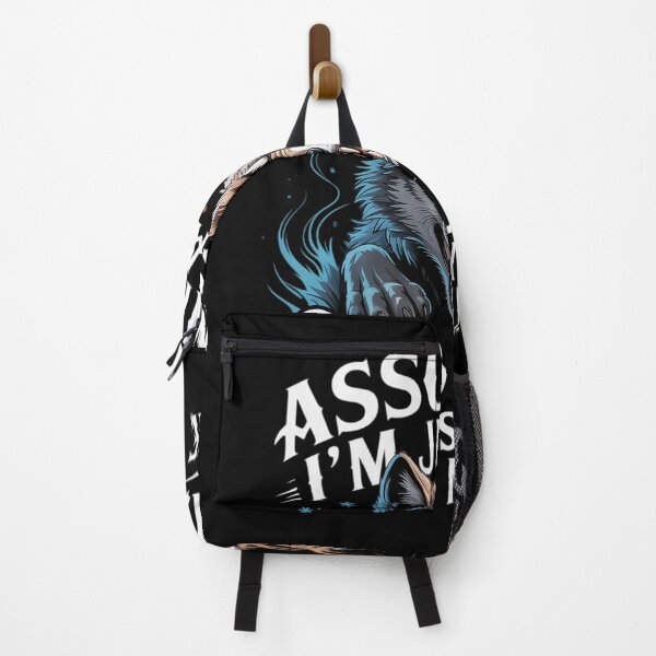 Item preview, Assuming I'm Just An Old Lady Was Your First Mistake Wolf designed and sold by CombatTask.