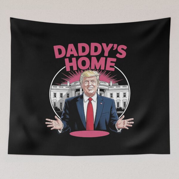 Item preview, Daddy's Home Pink Trump 47th President  designed and sold by MythWoot.