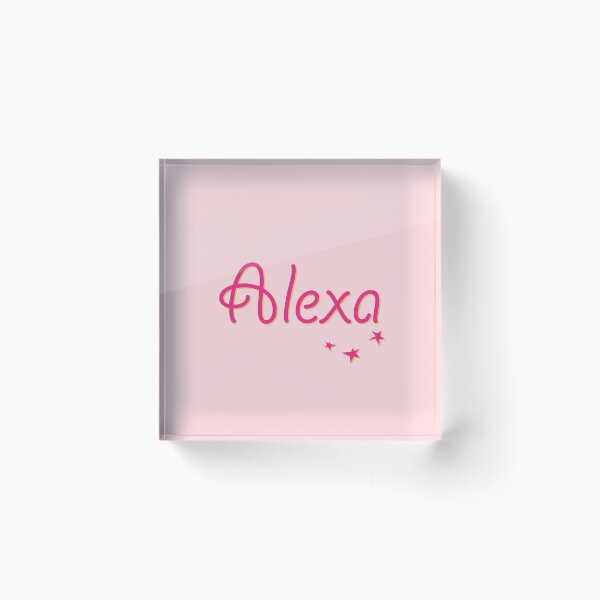Item preview, My Name is Alexa designed and sold by CharlottePlaceArt.