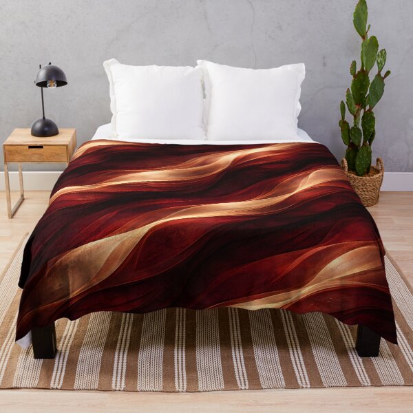 Item preview, Crimson Current pattern designed and sold by LuxeFusionArt.