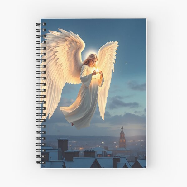 Item preview, Ángel de IA sobre la ciudad designed and sold by InnaCreates.