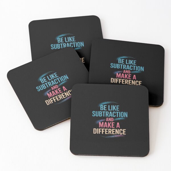 Item preview, Be Like Subtraction And Make A Difference 1  designed and sold by PowAcademy.