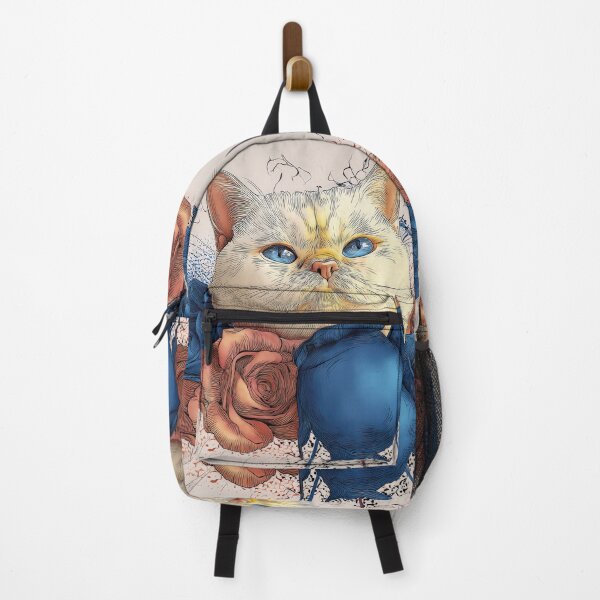 Item preview, Cute Comic Kitten with Speech Bubble Illustration designed and sold by Grafititee.