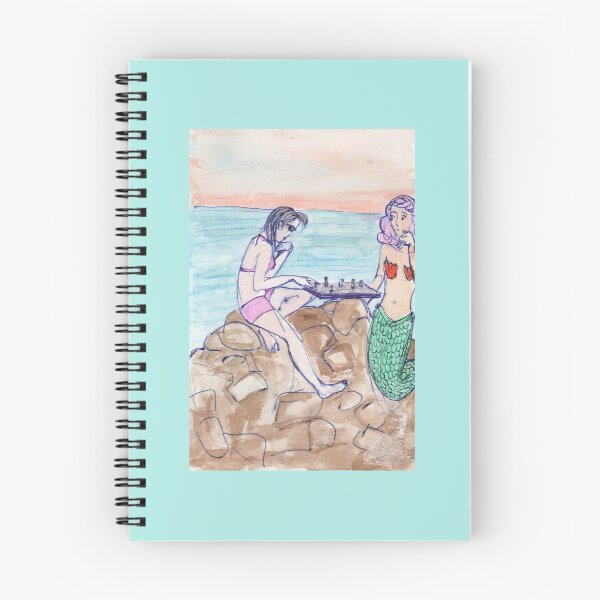 Item preview, Mermaid Playing Chess With Human designed and sold by idledaze.