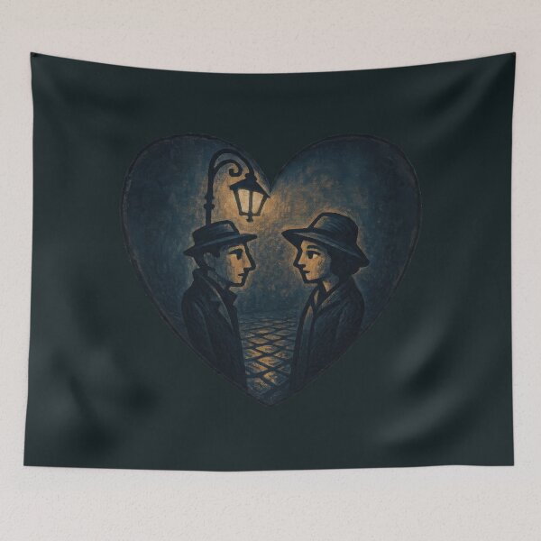 Item preview, Whispers Shared Beneath Midnight Lamps designed and sold by EdvvinStudios.