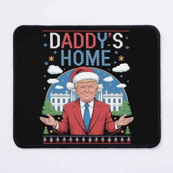 Item preview, Daddy's Home Pink Trump Ugly Christmas designed and sold by AquaKiev.