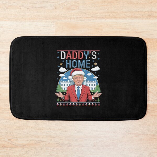 Item preview, Daddy's Home Pink Trump Ugly Christmas designed and sold by AquaKiev.