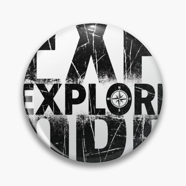Item preview, Distressed EXPLORE Grunge Typography T-Shirt designed and sold by Everyday Epics.