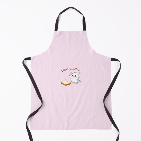 Item preview, I Can’t Touch That. – Cute Ghost Avoiding Bread | Funny Gluten Free Coeliac Design designed and sold by My Gluten Free Life UK.