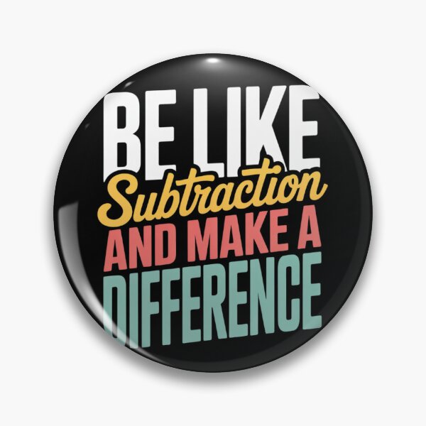 Item preview, Be Like Subtraction And Make A Difference Math Teacher 2  designed and sold by PowAcademy.