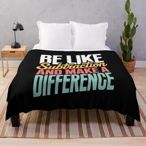Item preview, Be Like Subtraction And Make A Difference Math Teacher 2  designed and sold by PowAcademy.