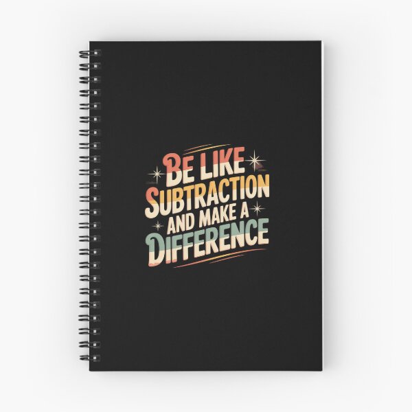 Item preview, Be Like Subtraction And Make A Difference Math Teacher 3  designed and sold by CombatTask.