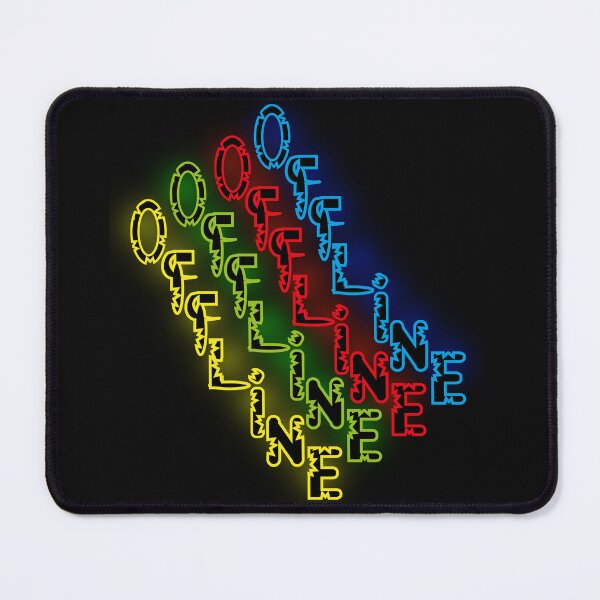Item preview, OFFLINE – Gamer Fashion Retro Neon designed and sold by DCSMKreativ.