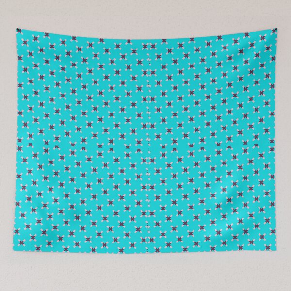 Item preview, Colorful Blue Pink Sky Star Shape - Geometric Abstract Pattern - Best Gifts For Mom designed and sold by RoyalStarsPatts.