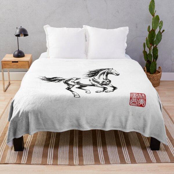Item preview, Ethereal Ink-Wash Lunar Gallop: Timeless Elegance designed and sold by designlabdiscover.