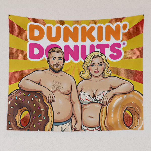 Item preview, Two Sweet Donuts designed and sold by DOXYBLUE.