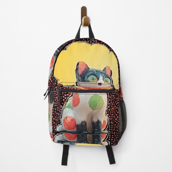 Item preview, Cute Comic Kitten with Speech Bubble Illustration designed and sold by Grafititee.