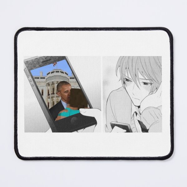 Item preview, Obama cheats on Sad anime boy with Steve designed and sold by milkcarbon.