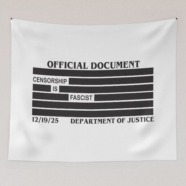 Item preview, Censorship is fascist (anti Trump) designed and sold by remerasnerdas.