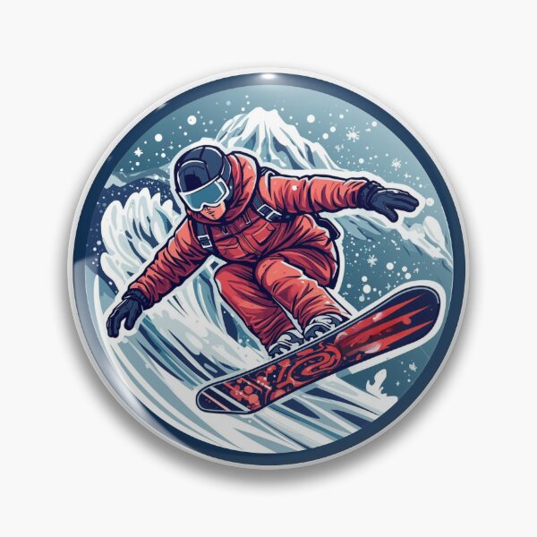 Item preview, Winter Sports Games Arena Snowboarding Competition Sticker designed and sold by colorleafz.