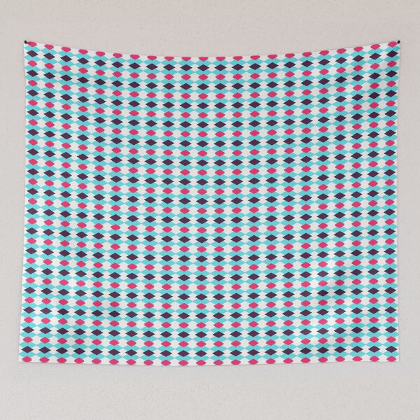 Item preview, Blue Pink Kite Shape - Abstract Geometric Pattern - Birthday Gifts For Him designed and sold by RoyalStarsPatts.