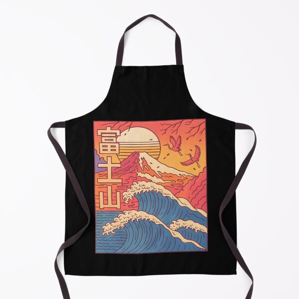 Item preview, The Great Wave off Kanagawa Japanese Art Mount Fuji Vintage Ukiyo-e Aesthetic designed and sold by DrawHandArt.
