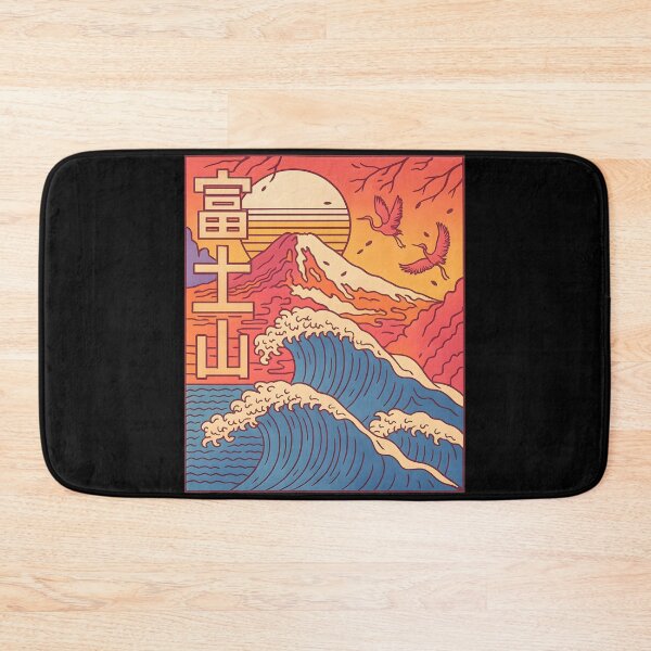 Item preview, The Great Wave off Kanagawa Japanese Art Mount Fuji Vintage Ukiyo-e Aesthetic designed and sold by DrawHandArt.
