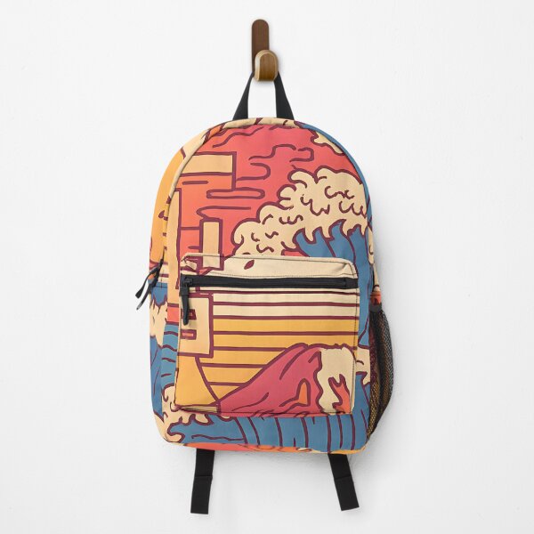 Item preview, The Great Wave off Kanagawa Japanese Art Mount Fuji Vintage Ukiyo-e Aesthetic designed and sold by DrawHandArt.