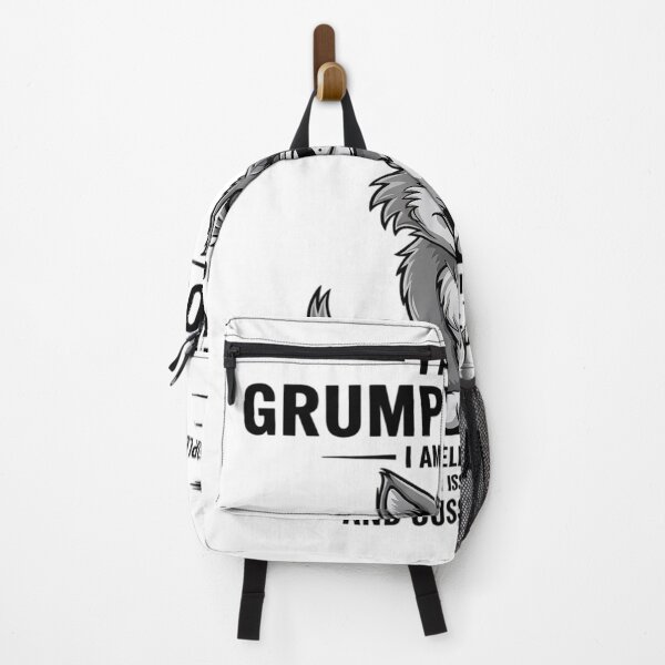 Item preview, Cute Wolf I Am A Grumpy Old Woman I Am Who I Am I Have Anger designed and sold by CombatTask.