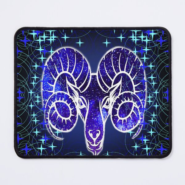 Item preview, Aries Zodiac Sign – Mystic Ram Constellation Art designed and sold by DCSMKreativ.
