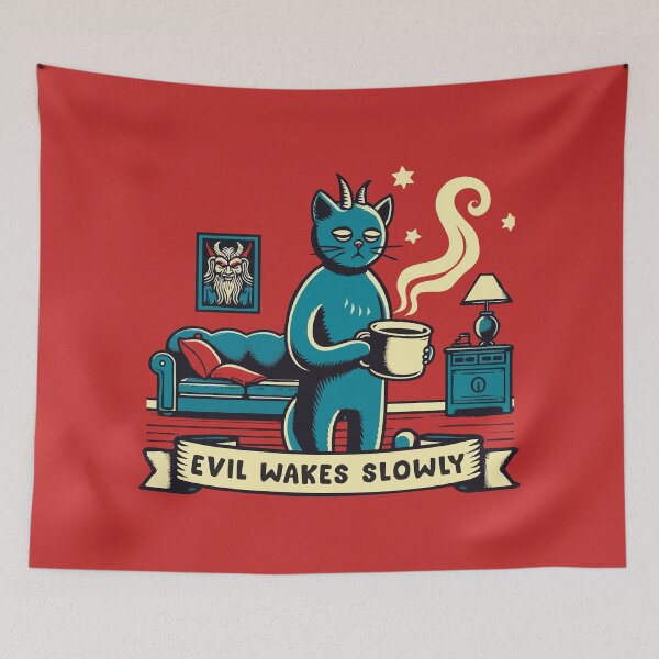 Item preview, Evil Wakes Slowly designed and sold by Scaryzz.