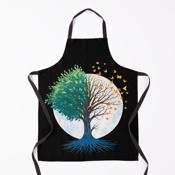 Item preview, Mystical Tree of Life Celestial Moon Stars Aesthetic Nature Spiritual designed and sold by DrawHandArt.