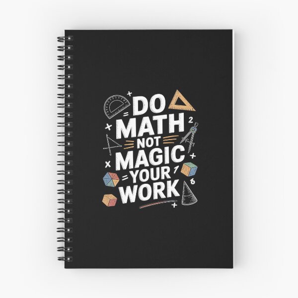 Item preview, Do Math Not Magic show your work Math Back To School  designed and sold by CombatTask.