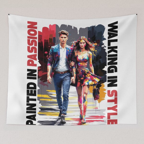 Item preview, Painted in passion - Walking in style designed and sold by Concept-Hub.