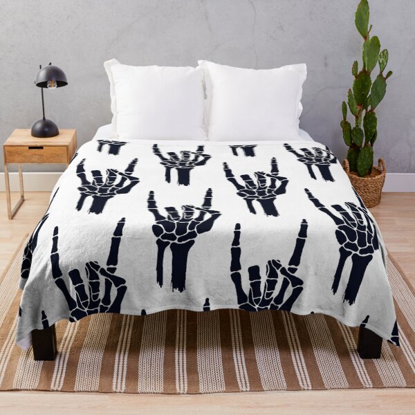 Item preview, Skeleton hand illustration – dark gothic rock art designed and sold by snoWorkshop.