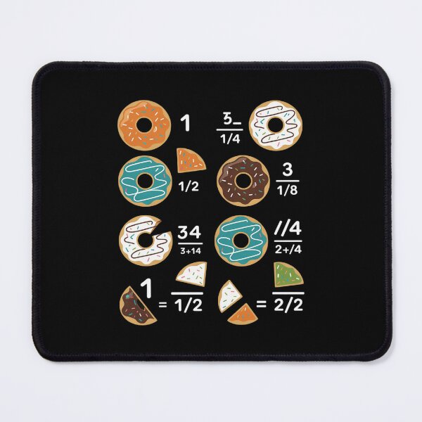 Item preview, Donut Fraction Math Teachers Back To School Educational designed and sold by CombatTask.